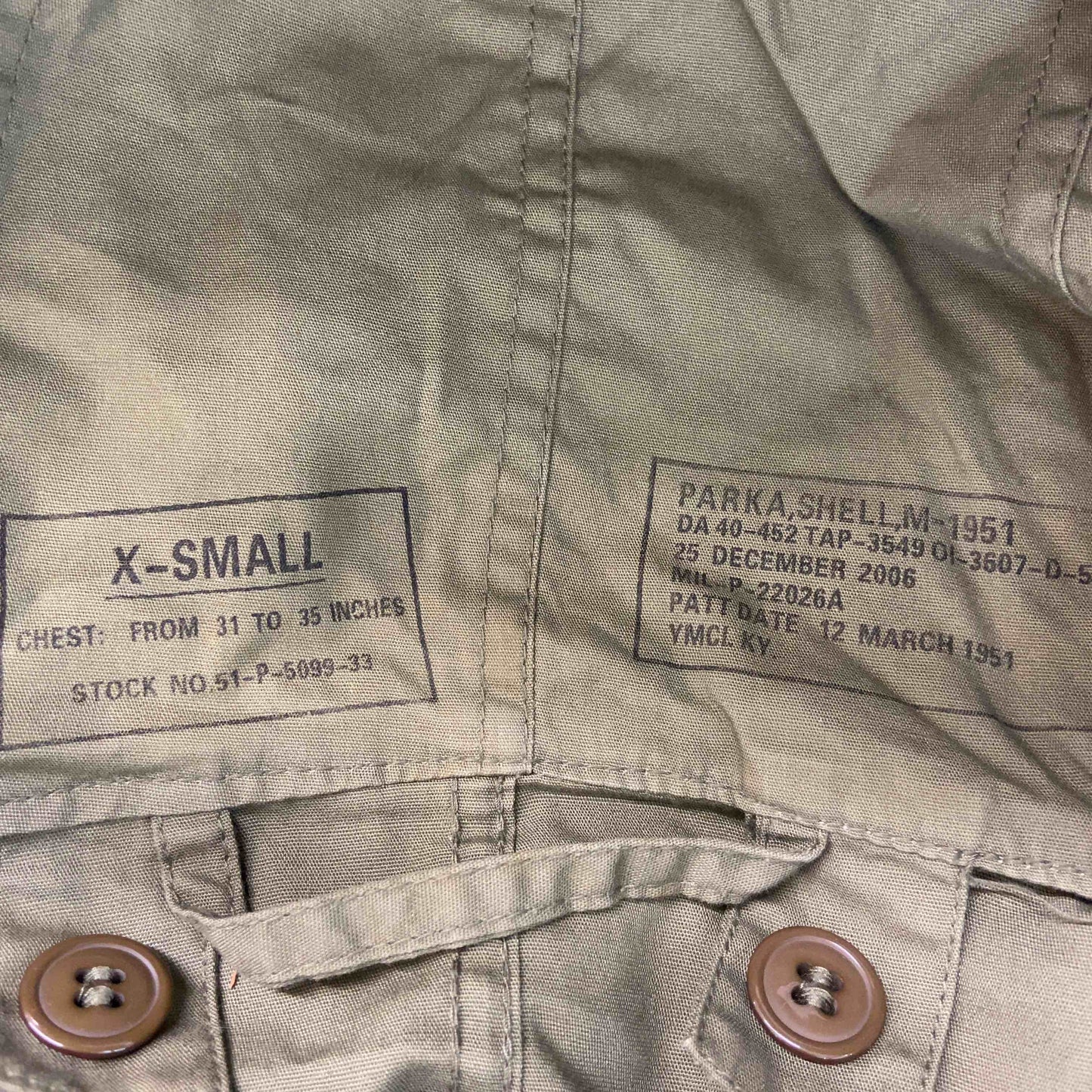 ヴィンテージ メンズ ミリタリージャケット フード フルジップ モッズジャケット カーキ