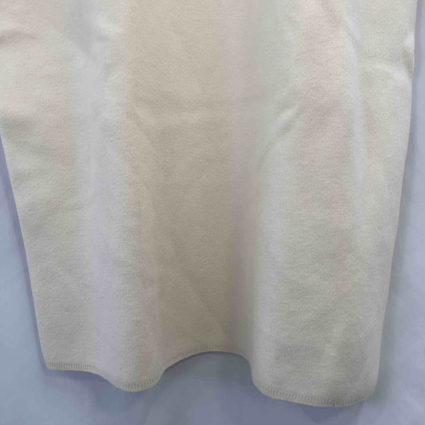 UNIQLO ユニクロ レディース ニットひざ丈ワンピース オフホワイト tk