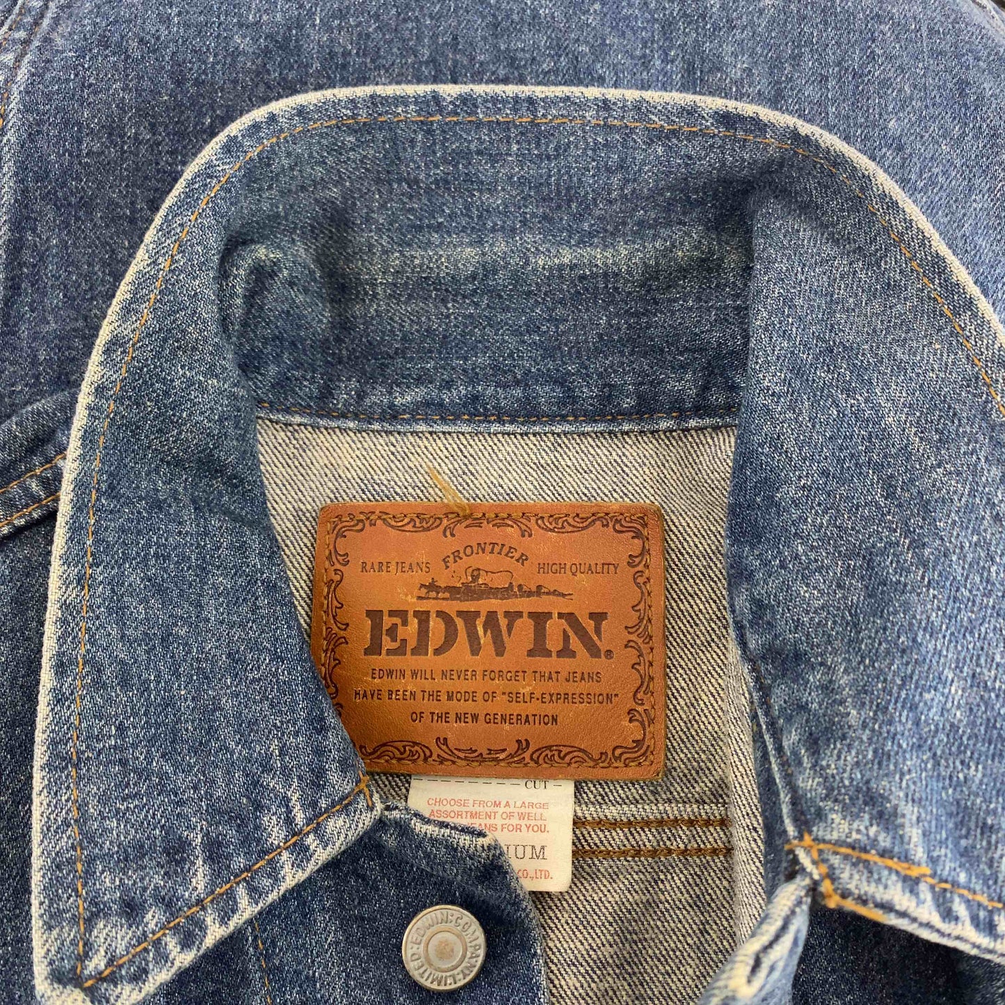 EDWIN エドウィン メンズ Gジャン/デニムジャケット ブルー