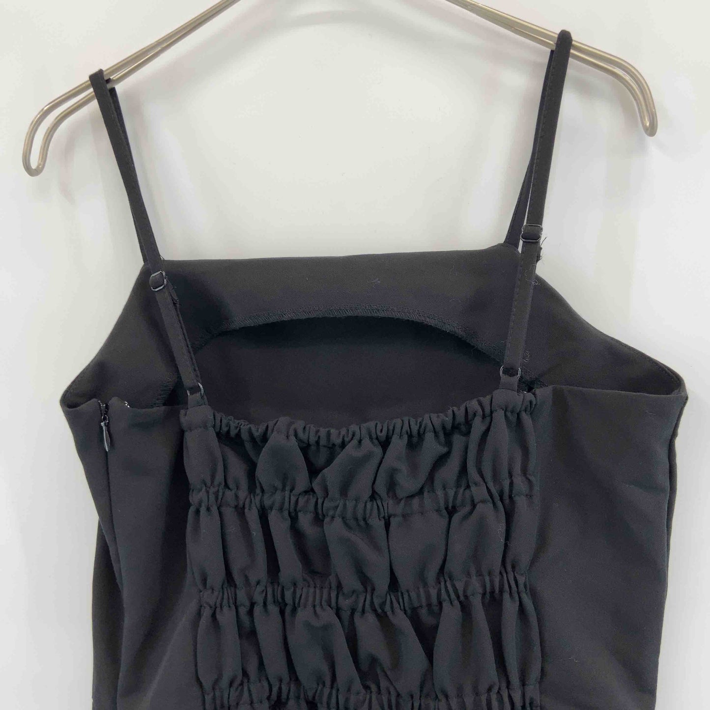 GRL グレイル レディース キャミワンピース　ロング　フレア　黒