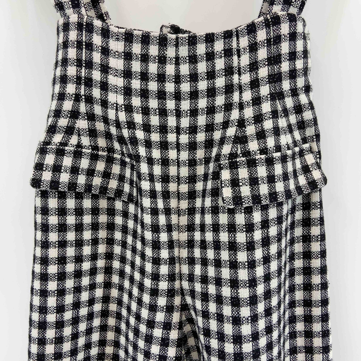 treaturself トリートユアセルフ レディース サロペットオーバーオール ツイード ギンガムチェック パンツ 2way