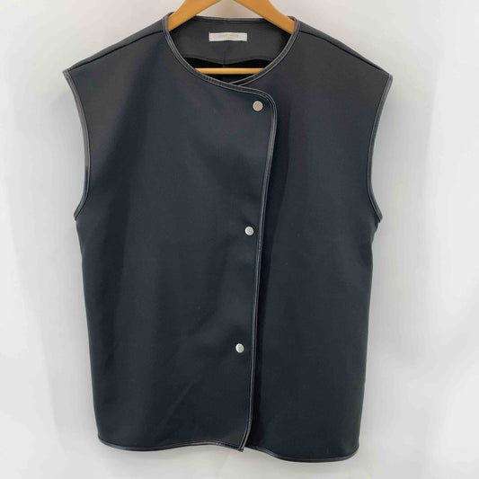 chocol raffine robe ショコラフィネローブ　黒　ブラック　サイズF　裏地無し　 レディース ベスト/ジレ