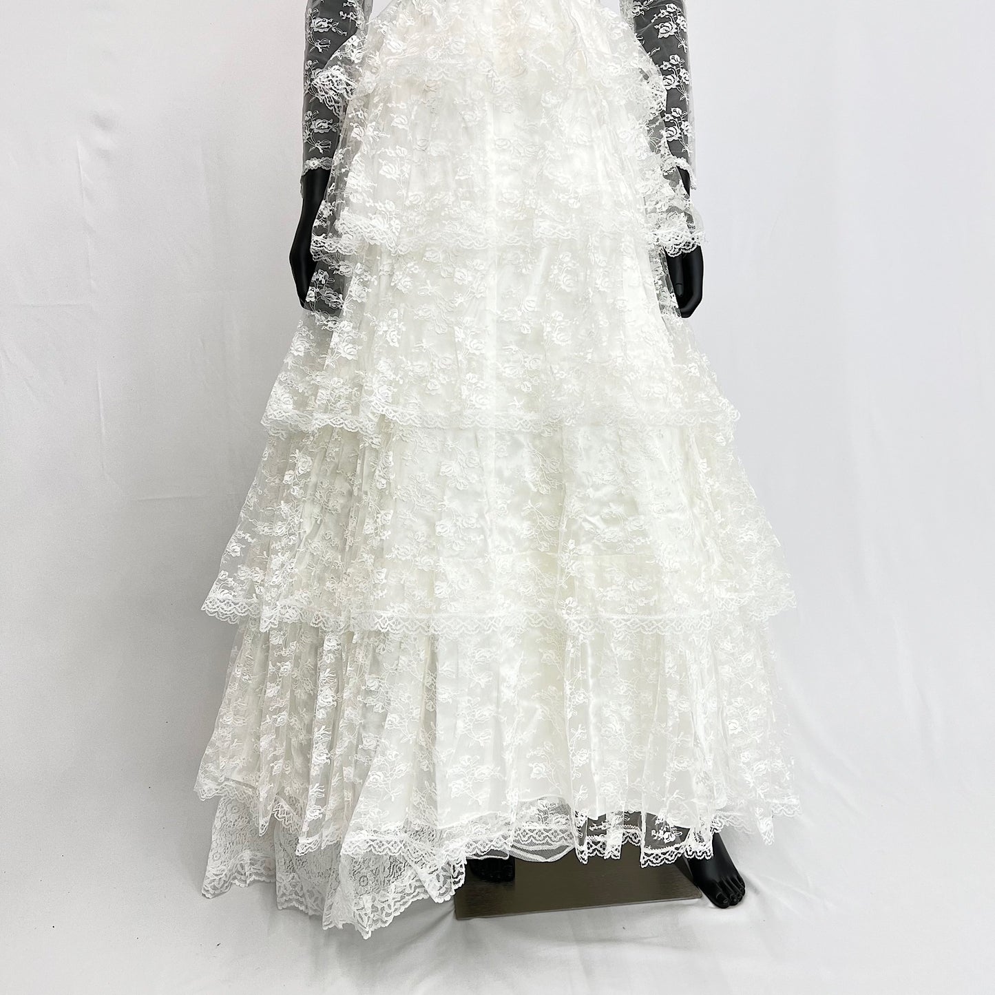 花 dress black レディース ウェディングドレス　チュールドレス　パリエ付き　ビスチェ・ペチコート付き　白