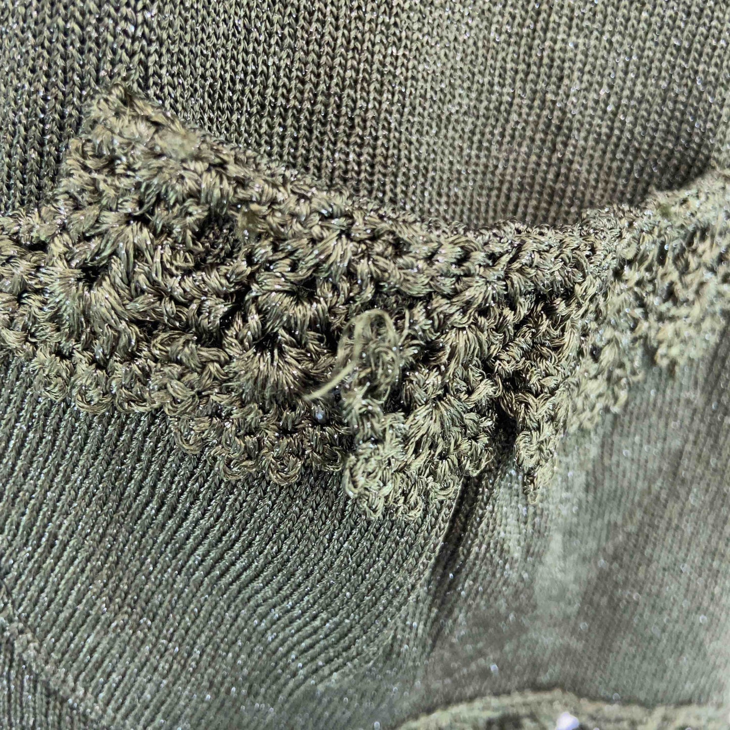 斎藤都世子 サイトウ トヨコ レディース カーディガン グリーン 花柄 Vネック