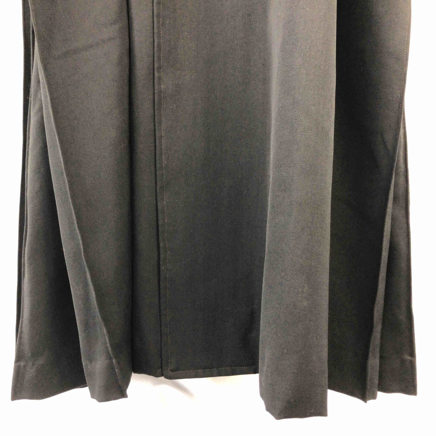 京都井上清七謹製  メンズ トレンチコート ブラック tk