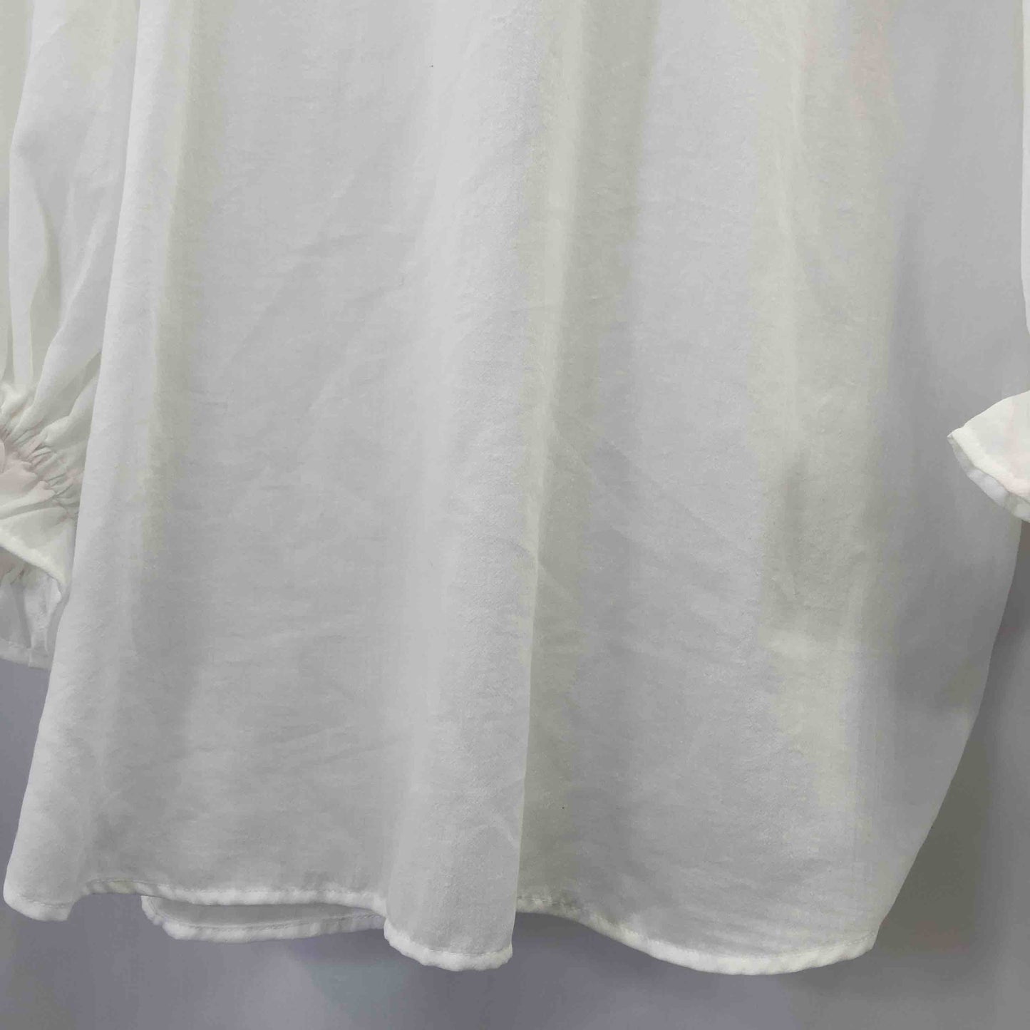 LEPSIM LOWRYS FARM レプシィムローリーズファーム レディース 長袖ブラウス 白 tk