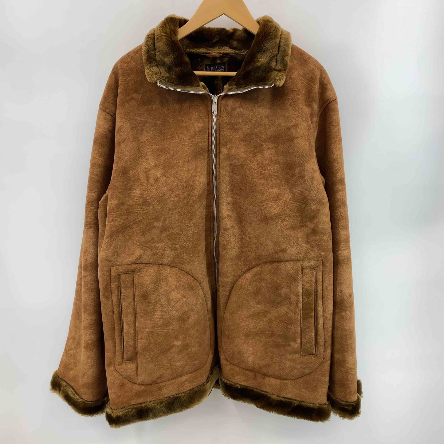 LOUIS CHAVLON ルイシャブロン メンズ ムートンジャケット ブラウン