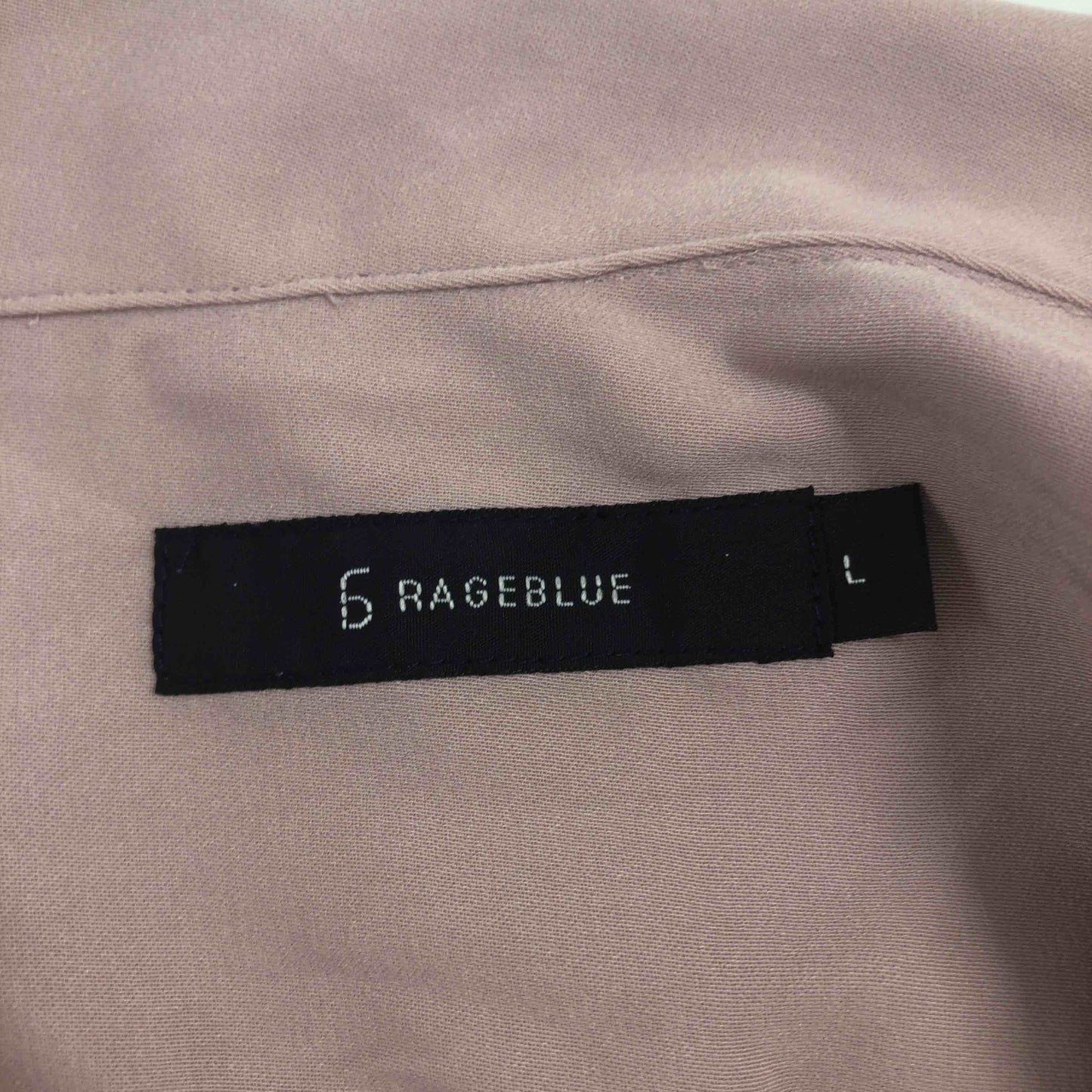 RAGE BLUE レイジブルー メンズ 半袖シャツ あずき色 tk