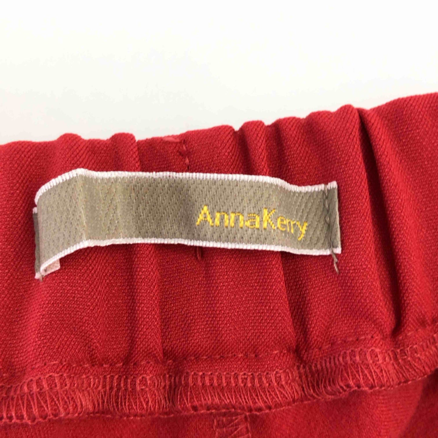 Anna Kerry アンナケリー レディース カジュアルパンツ 赤 tk