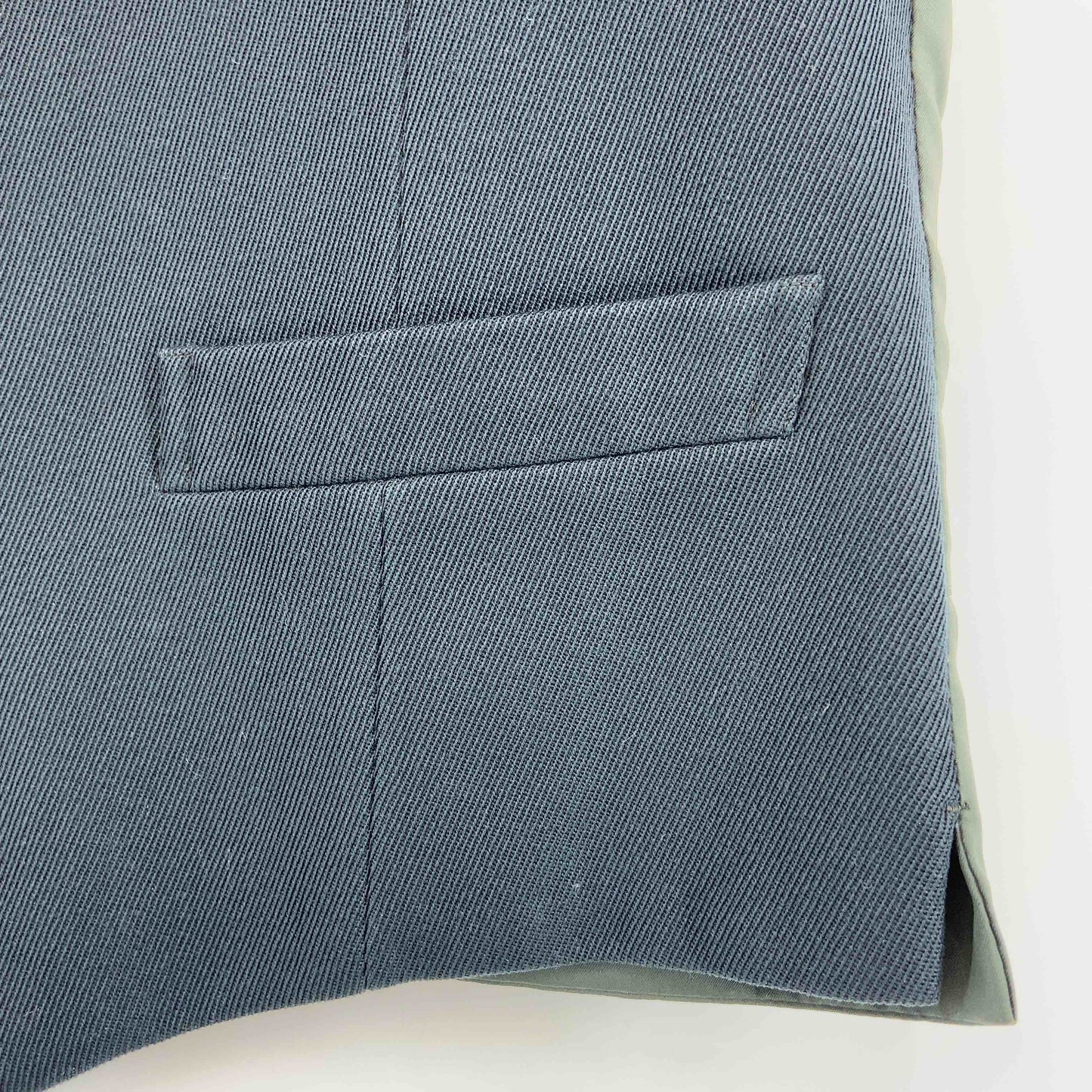 メンズ スーツベスト　無地　グリーン