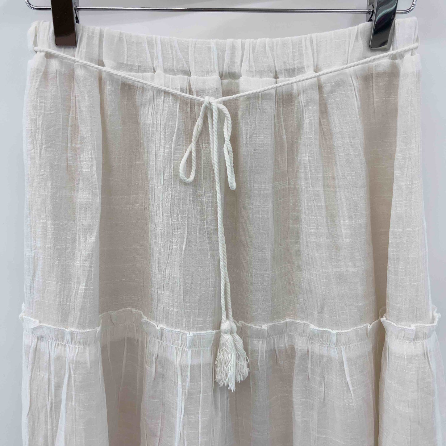 pink adobe ピンクアドべ レディース ロングスカート ホワイト