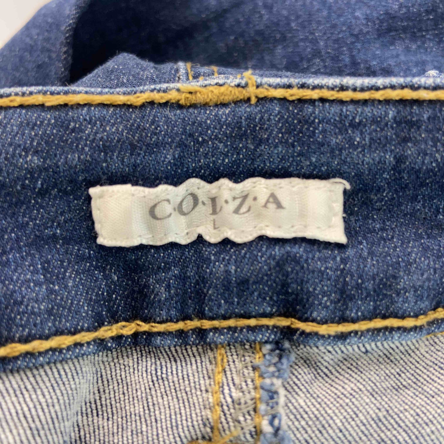 COLZA コルザ ハニーズ レディース デニム　スキニージーンズ　切りっぱなし　ダメージ加工