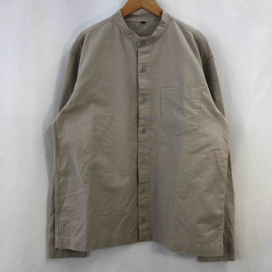 無印良品 ムジルシリョウヒン メンズ 長袖シャツ グレイ tk