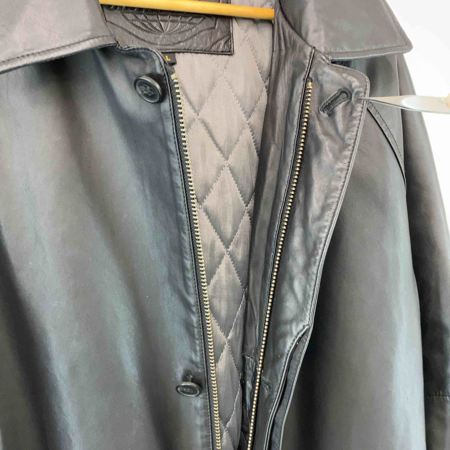 ヴィンテージ  TREK&TRAVEL On The World メンズ レザージャケット