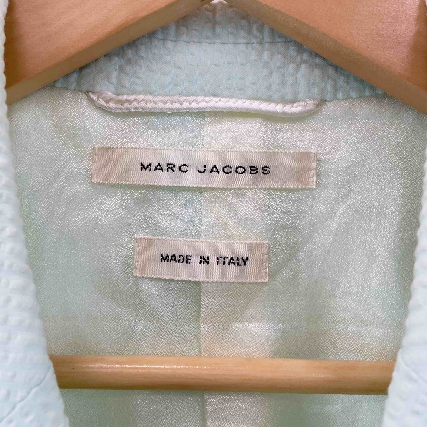 MARC JACOBS マークジェイコブス メンズ テーラードジャケット イタリア製 グリーン