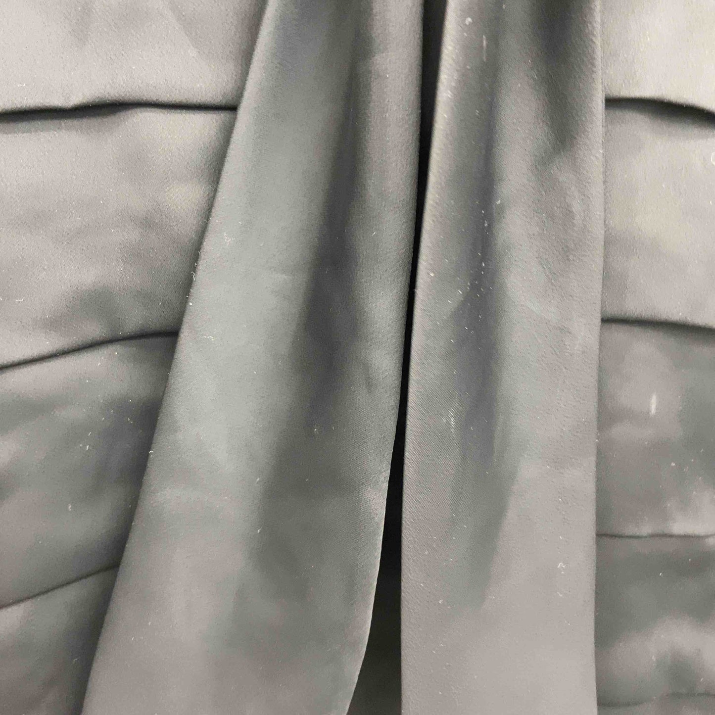 TO BE CHIC トゥービーシック レディース 半袖ブラウス ブラック ボータイ サテン×ニット