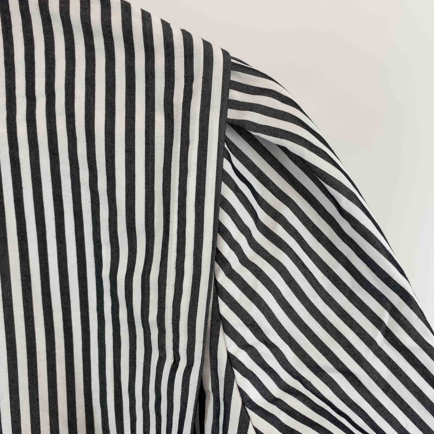 CLASSICAL ELF クラシカルエルフ レディース 長袖シャツ/ブラウス ストライプ柄 黒×白