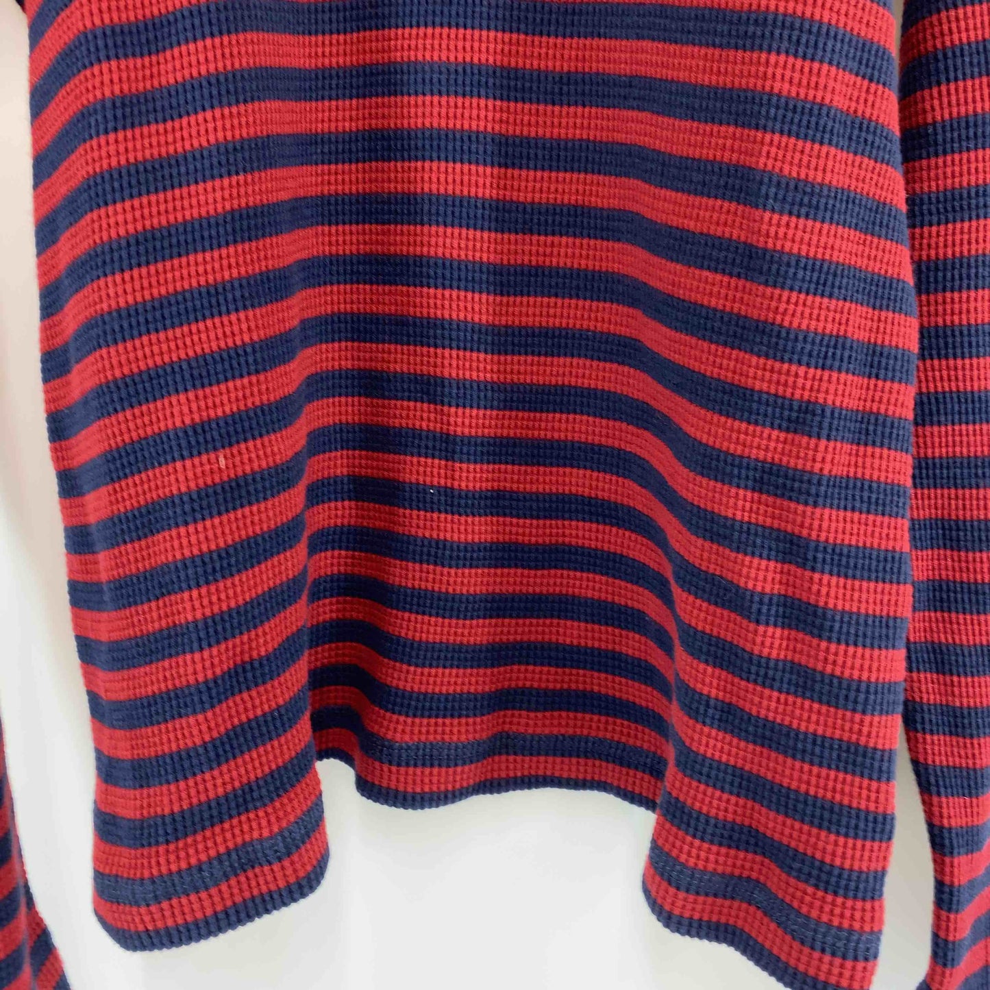 Green Hills グリーンヒルズ メンズ カットソー長袖 USA製 ボーダー タートル レッド×ネイビー