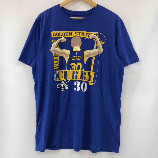 NBA エヌビーエー メンズ  プリントTシャツ 半袖 青 バスケ