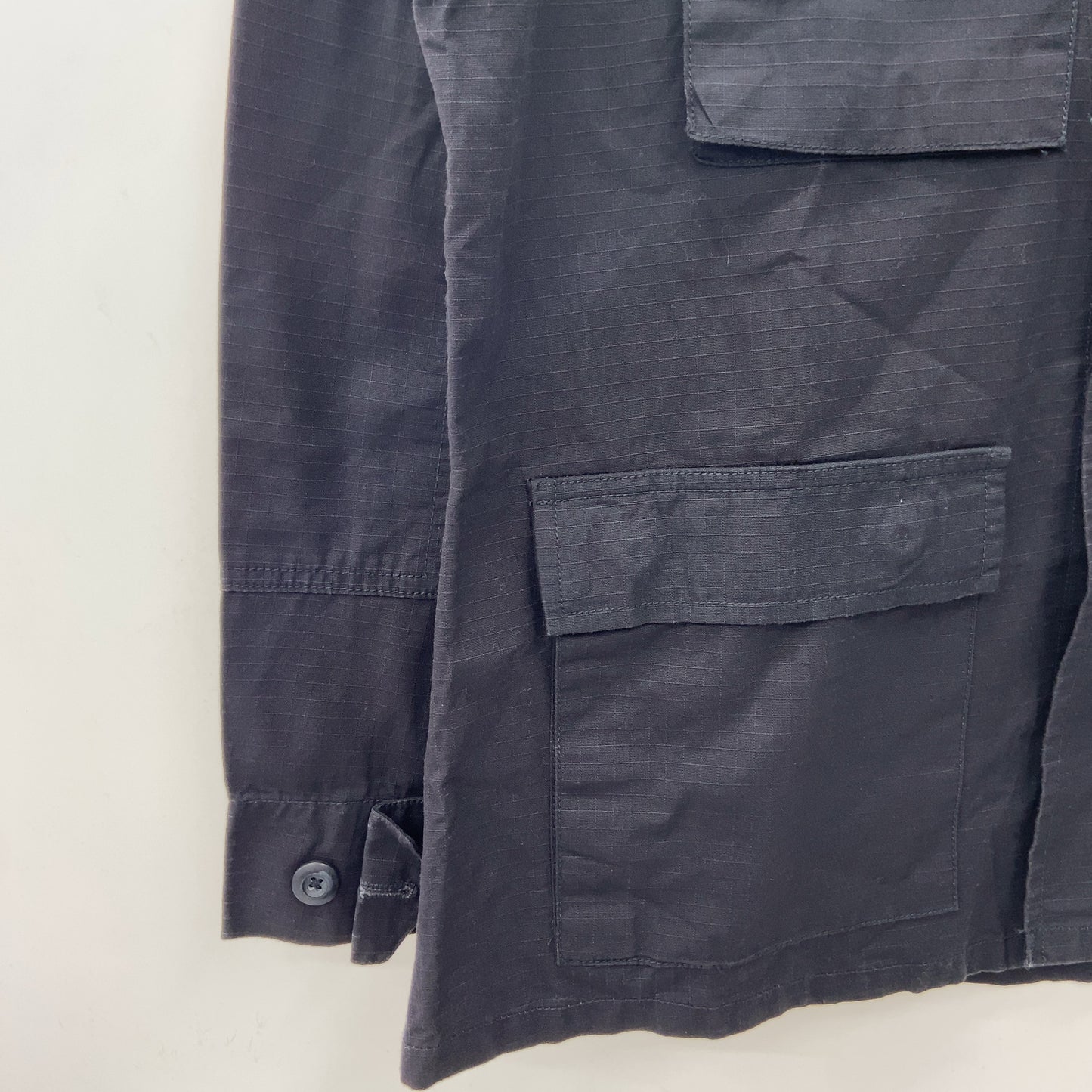 PROPPER BDU JACKET RIPSTOP　メンズ　ミリタリージャケット　サイズL　ブラック