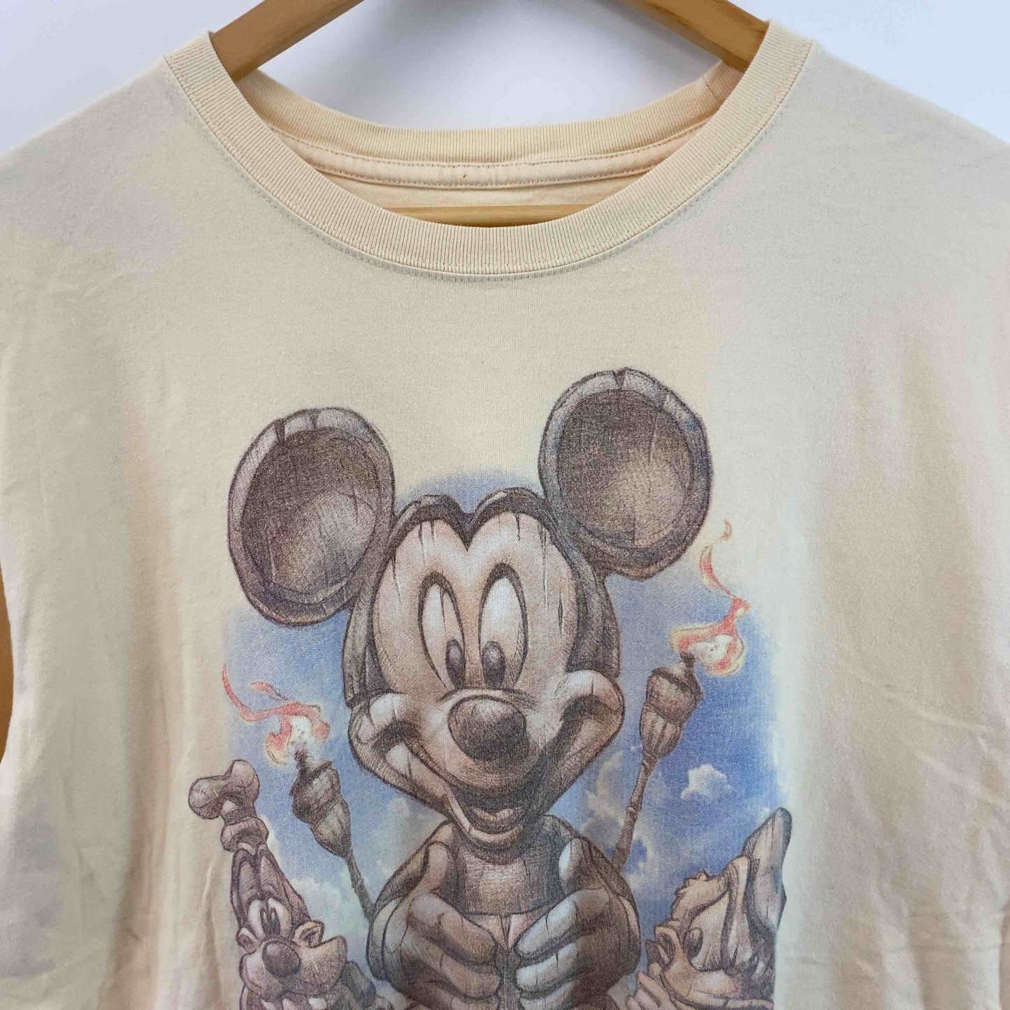 Disney ミッキーマウス メンズ  Tシャツ(半袖/袖無し)