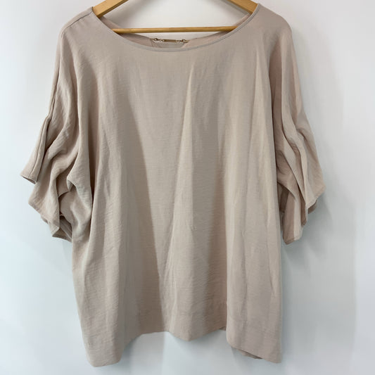 無地　シンプル  レディース シャツ/ブラウス(半袖/袖無し)