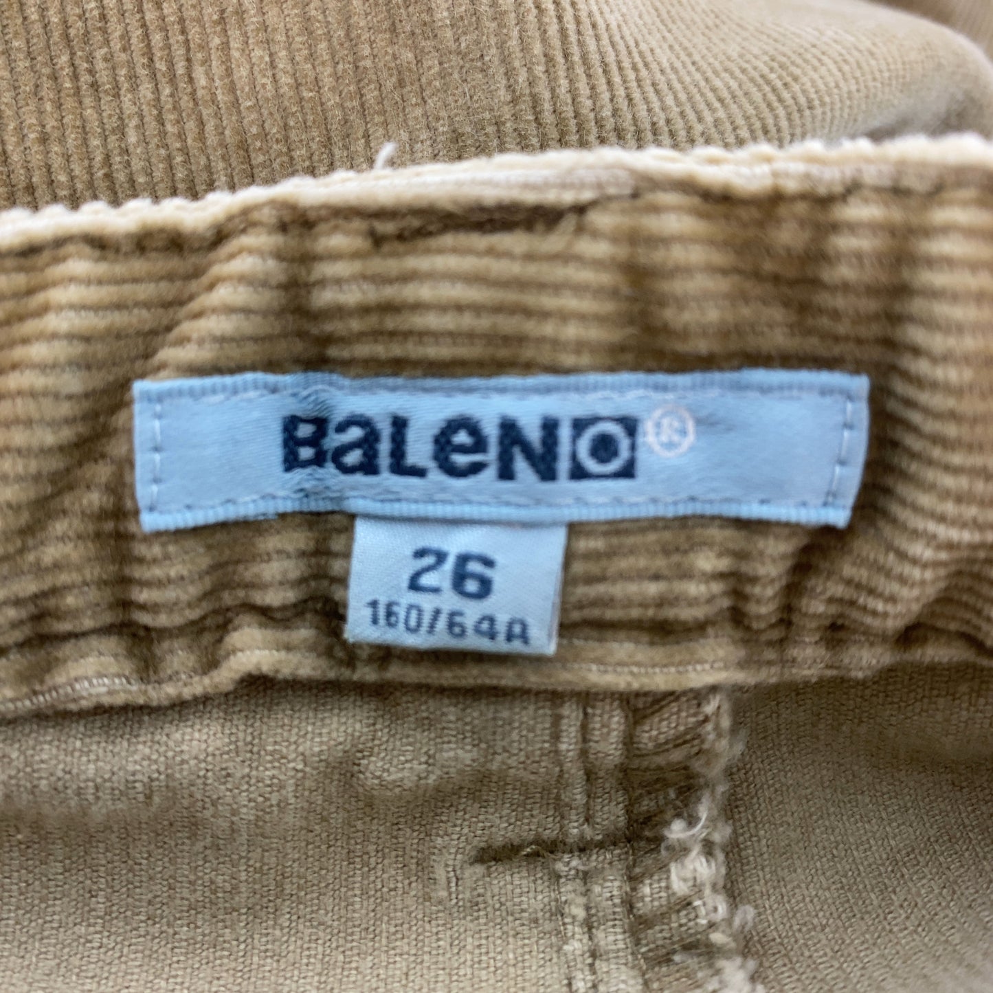 Baleno バレーノ レディース パンツ カジュアル コーデュロイ