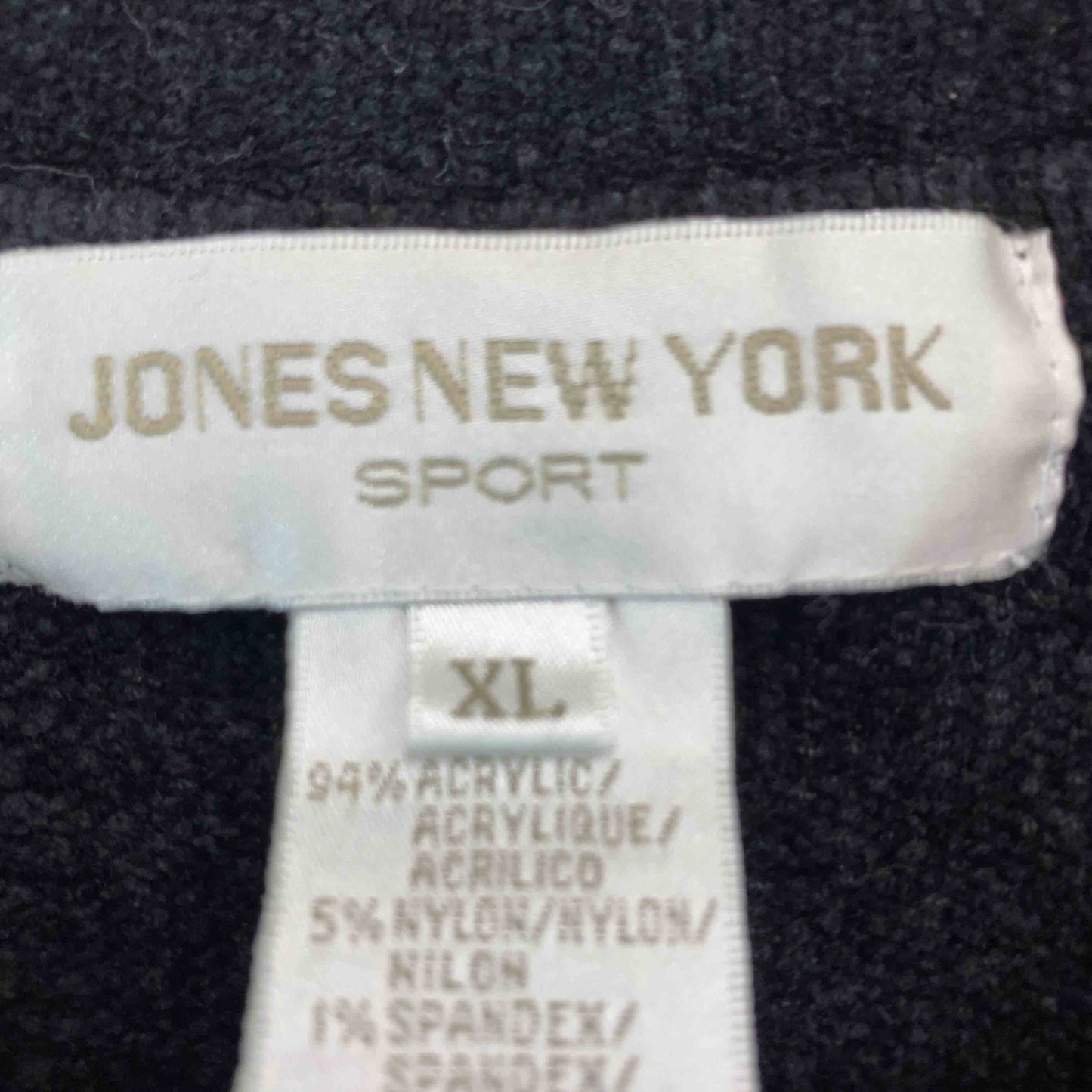 JONES NEW YORK  SPORT　ニット　ブラック　長袖