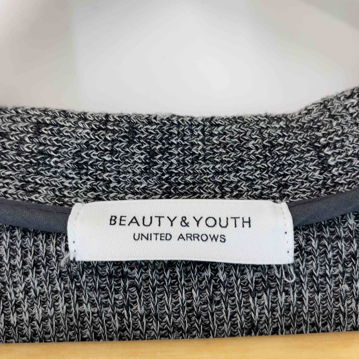 BEAUTY&YOUTH メンズ ビューティアンドユース カーディガン　グレー