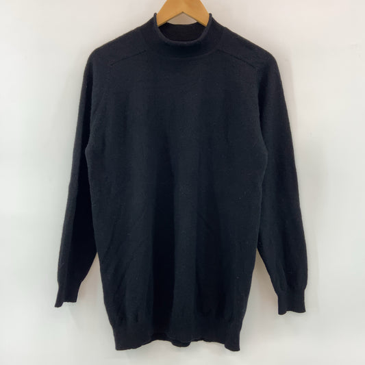 無地 シンプル ブラック 黒 メンズ  トップス ニット/セーター