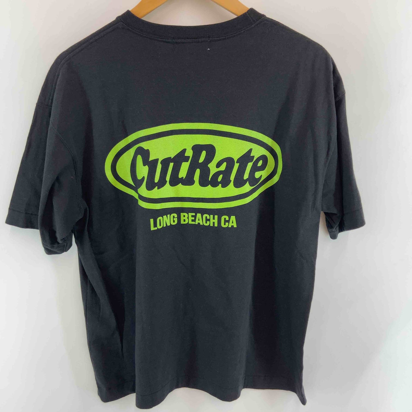 CutRate メンズ  Tシャツ(半袖/袖無し)  黒 ブラック