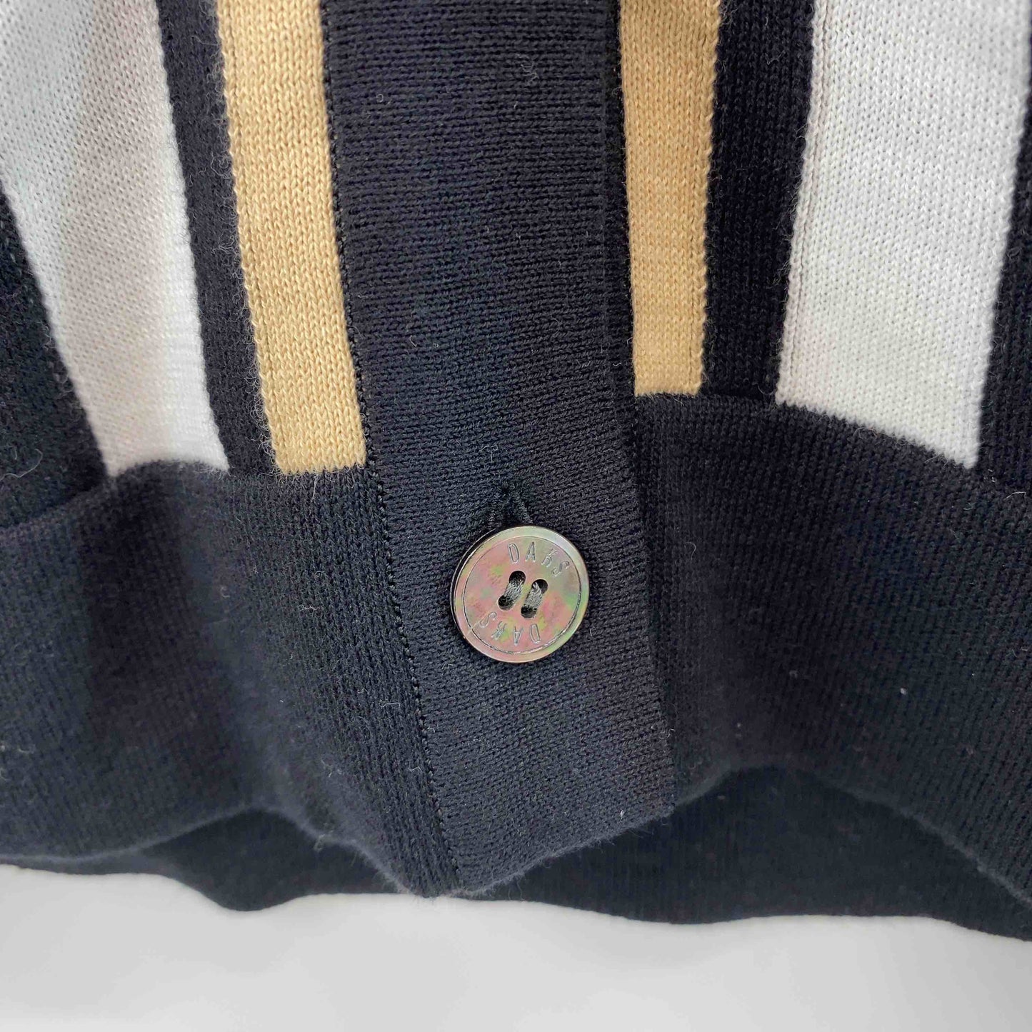 Daks ダックス レディース カーディガン ストライプ