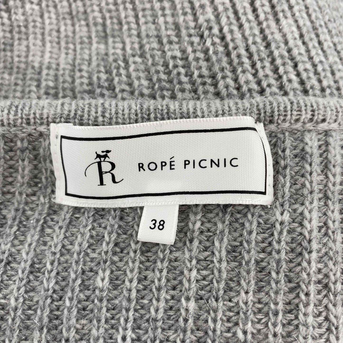 ROPE PICNIC ロペピクニック レディース  ニット　セーター　ドルマンスリーブ　Vネック