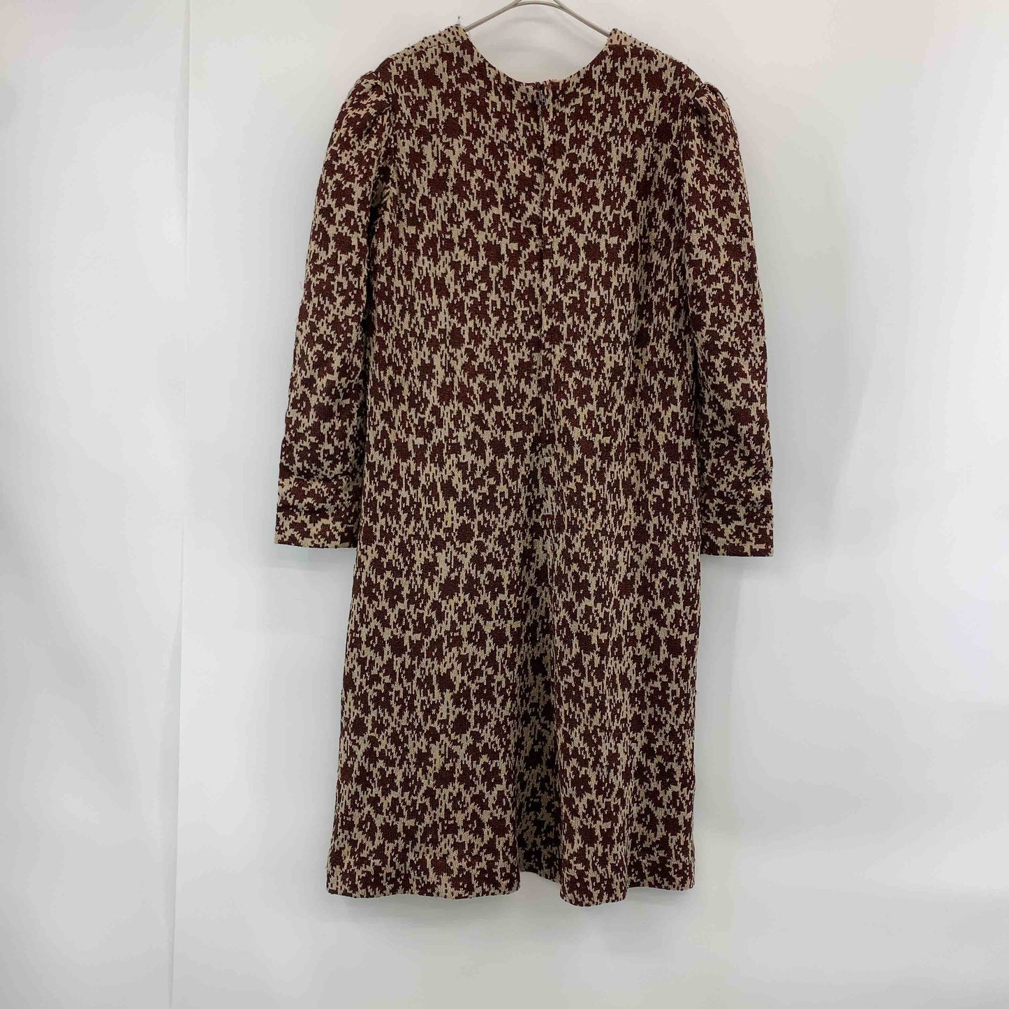 斎藤都世子 サイトウトヨコ レディース  ロングワンピース　花柄　ラメ入り