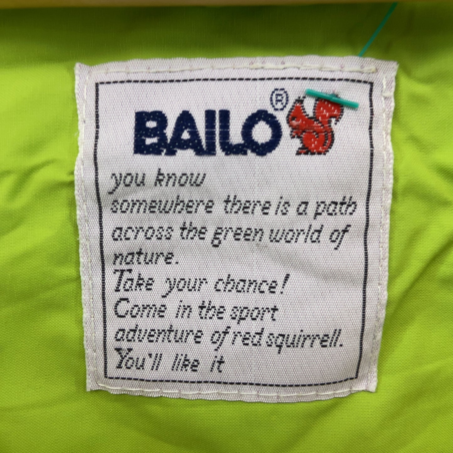 BAILO バイカラー ワンポイント メンズ  マウンテンパーカー