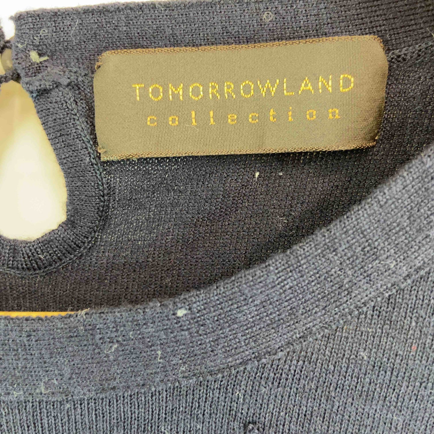 TOMORROWLAND レディース トゥモローランド ニット/セーター 半袖 紺色