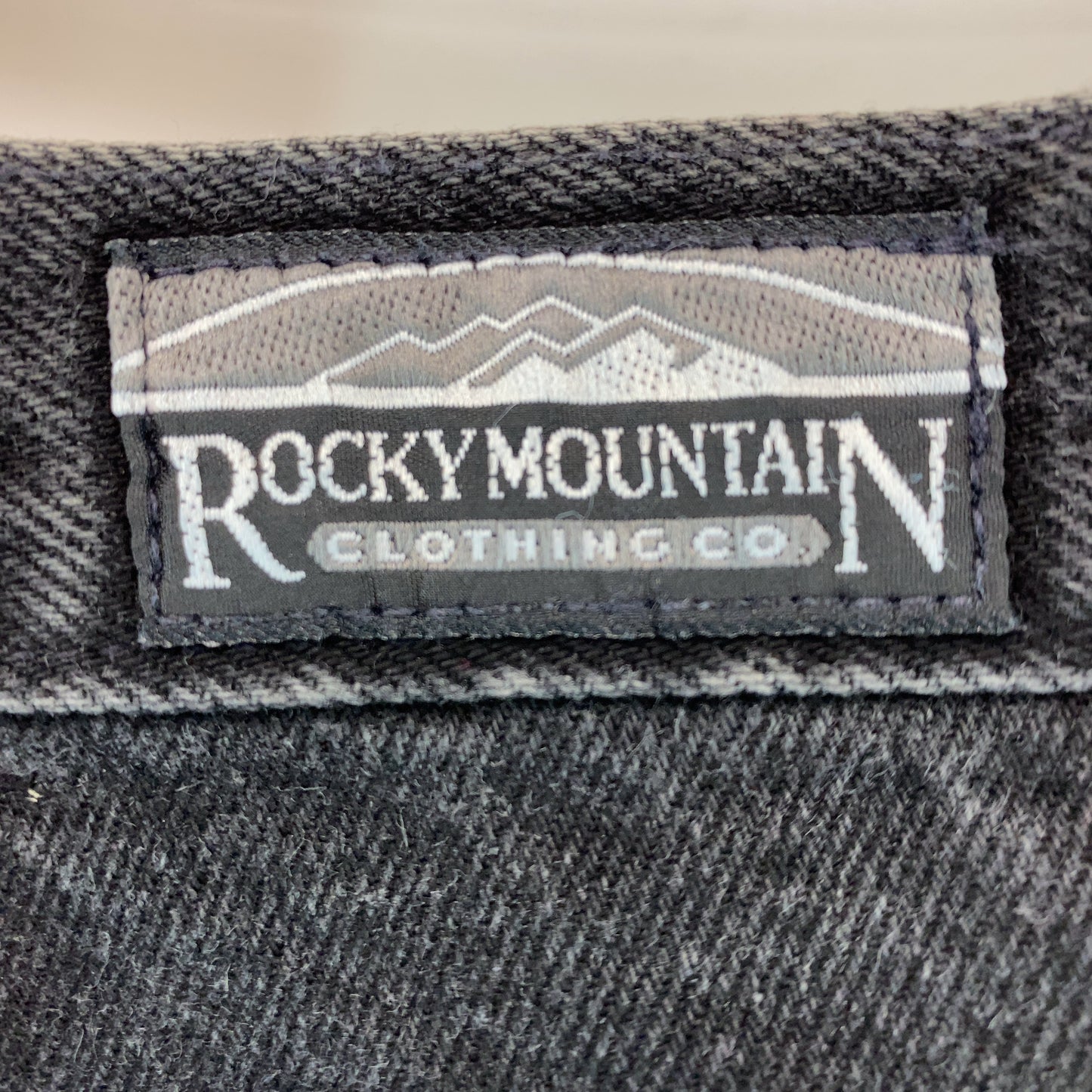 ROCKY MOUNTAIN メンズ ブラックデニム