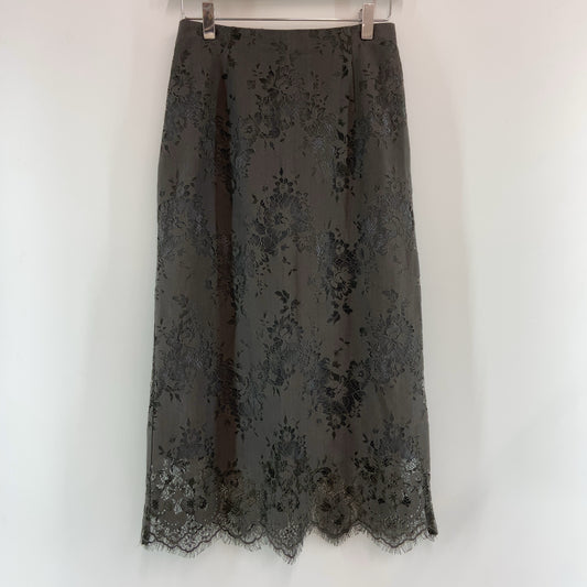 レース柄 レディース スカート ロング