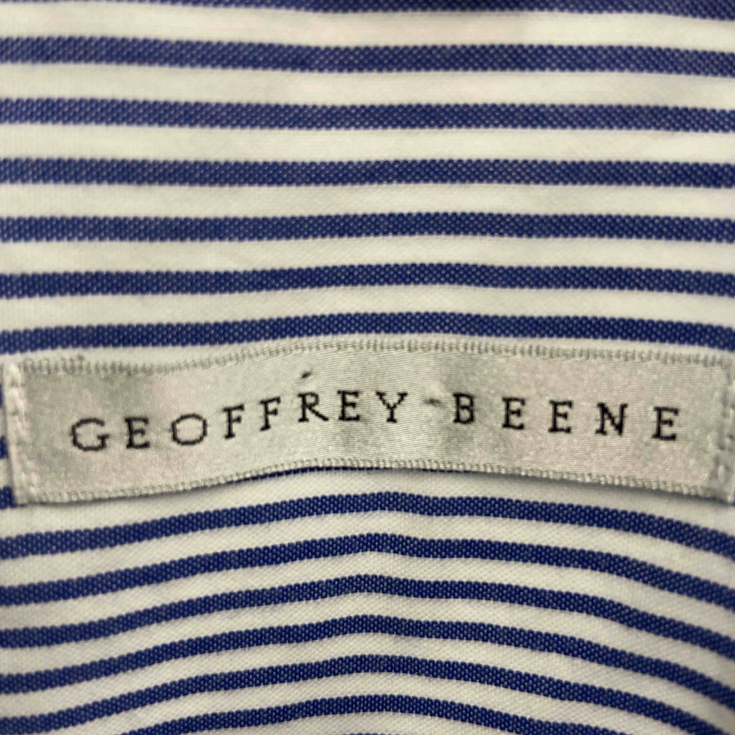 GEOFFREY BEENE ジェフリビーン ストライプ メンズ  シャツ