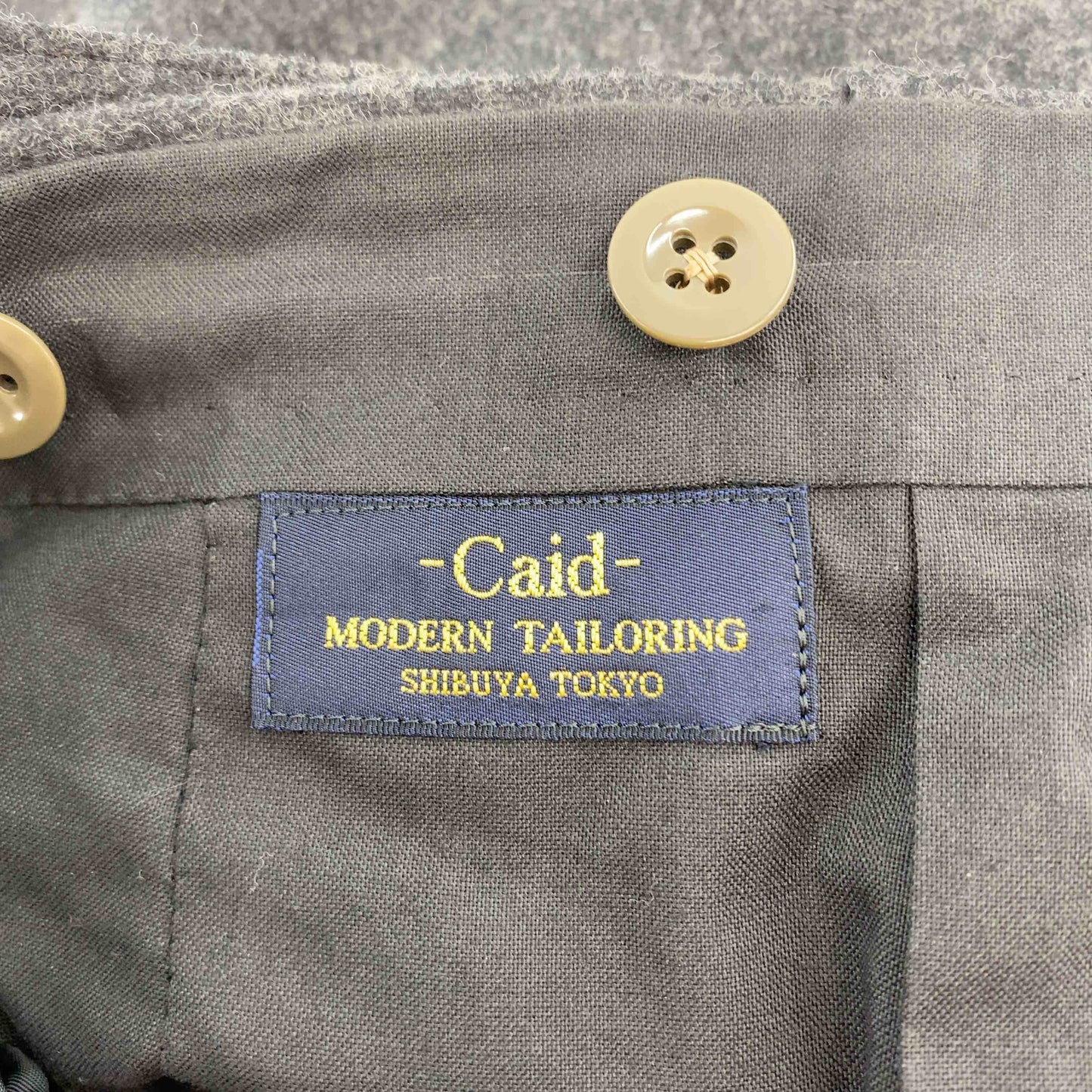 Tailor CAID テイラーケイド グレー メンズ  スラックス