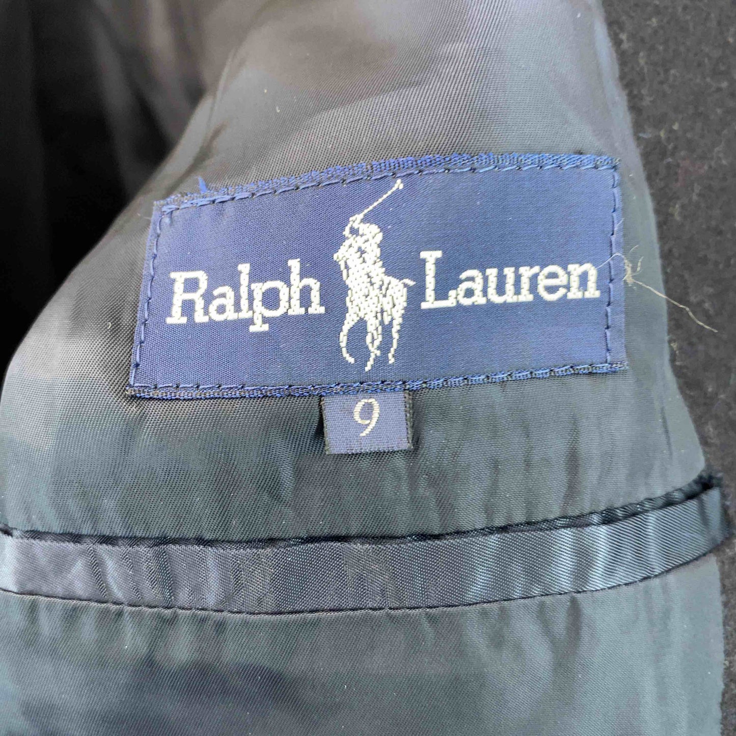 Ralph Lauren レディース ラルフローレン Pコート　ネイビー　毛混