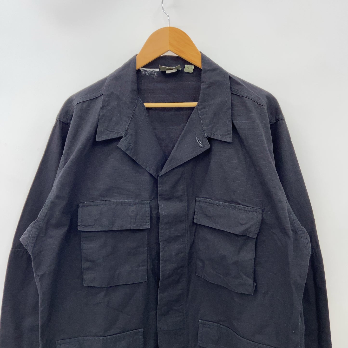 PROPPER BDU JACKET RIPSTOP　メンズ　ミリタリージャケット　サイズL　ブラック