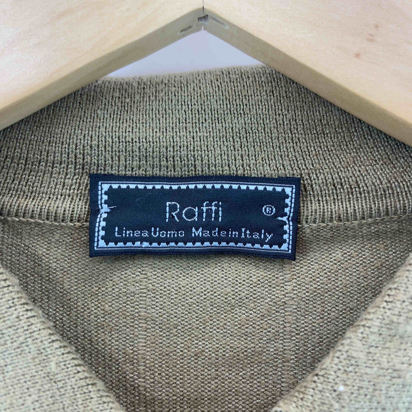 Raffi Linea Uomo メンズ  ニット ポロ襟 セーター イタリア製