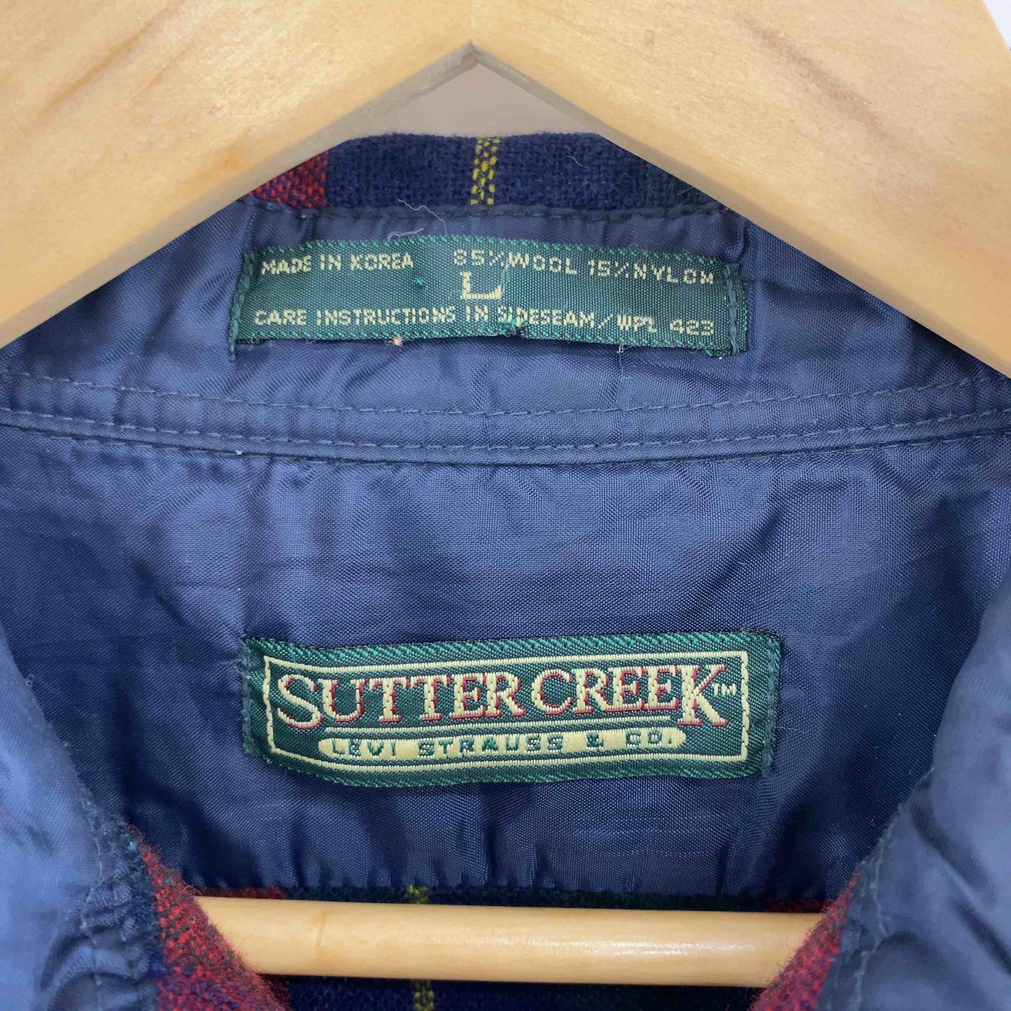 メンズ  シャツ LEVI'S SUTTER CREEK リーバイス サッタークリーク チェックシャツ ネルシャツ