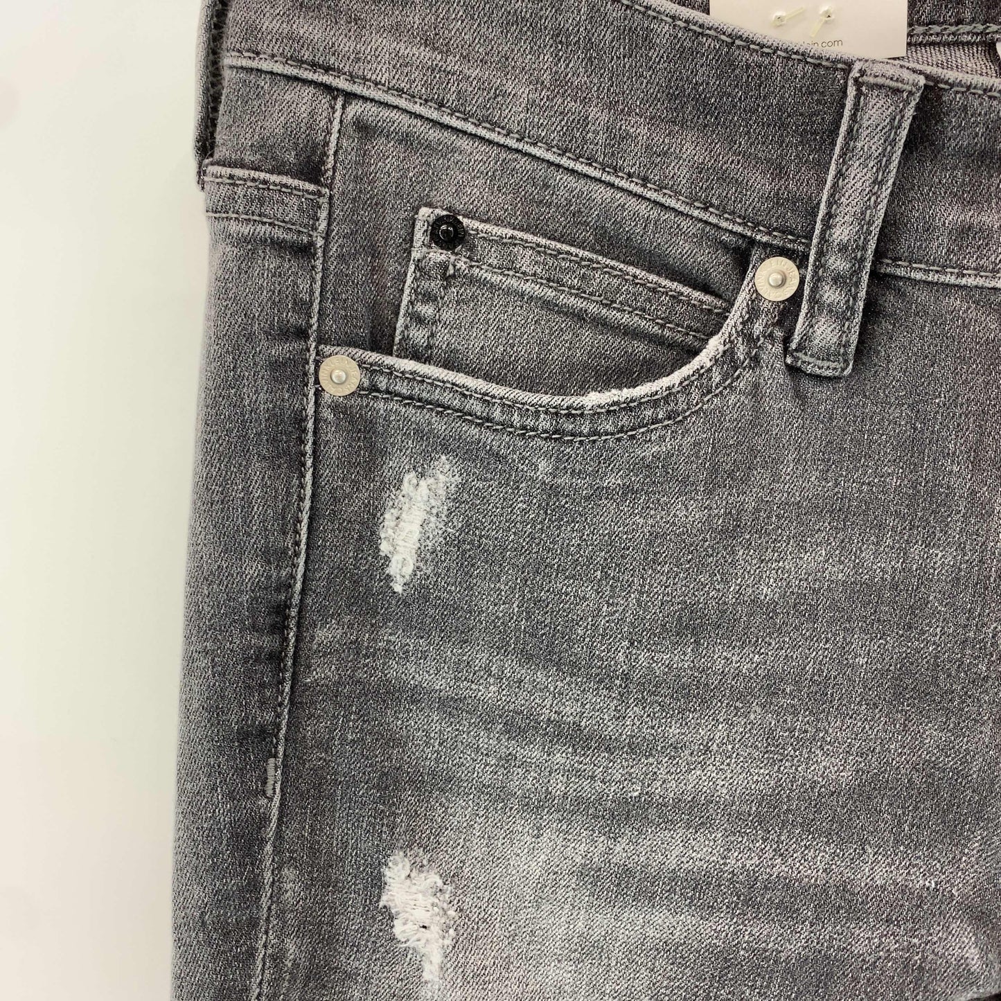 CALVIN KLEIN JEANS レディース スキニーパンツ W26 グレー J208361