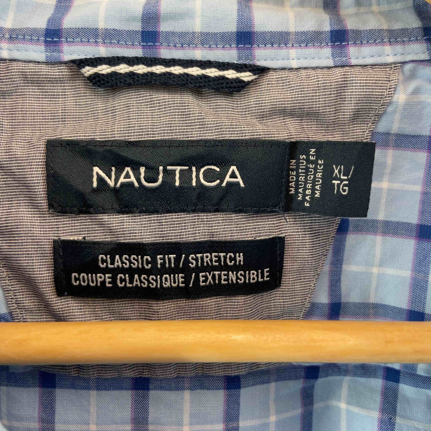 メンズ  シャツ NAUTICA ノーティカ  チェックシャツ