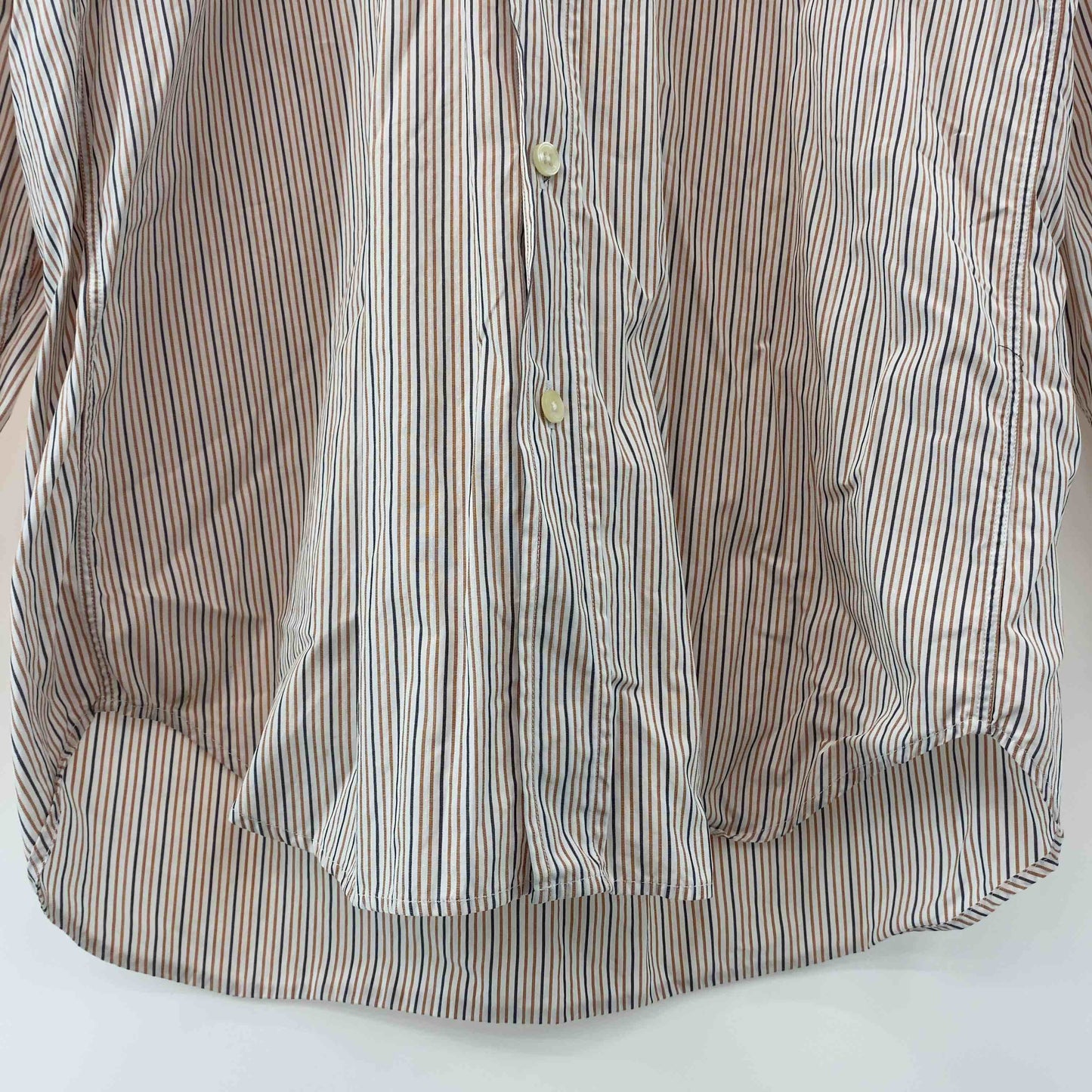 dunhill ダンヒル　ストライプ　長袖　メンズ シャツ