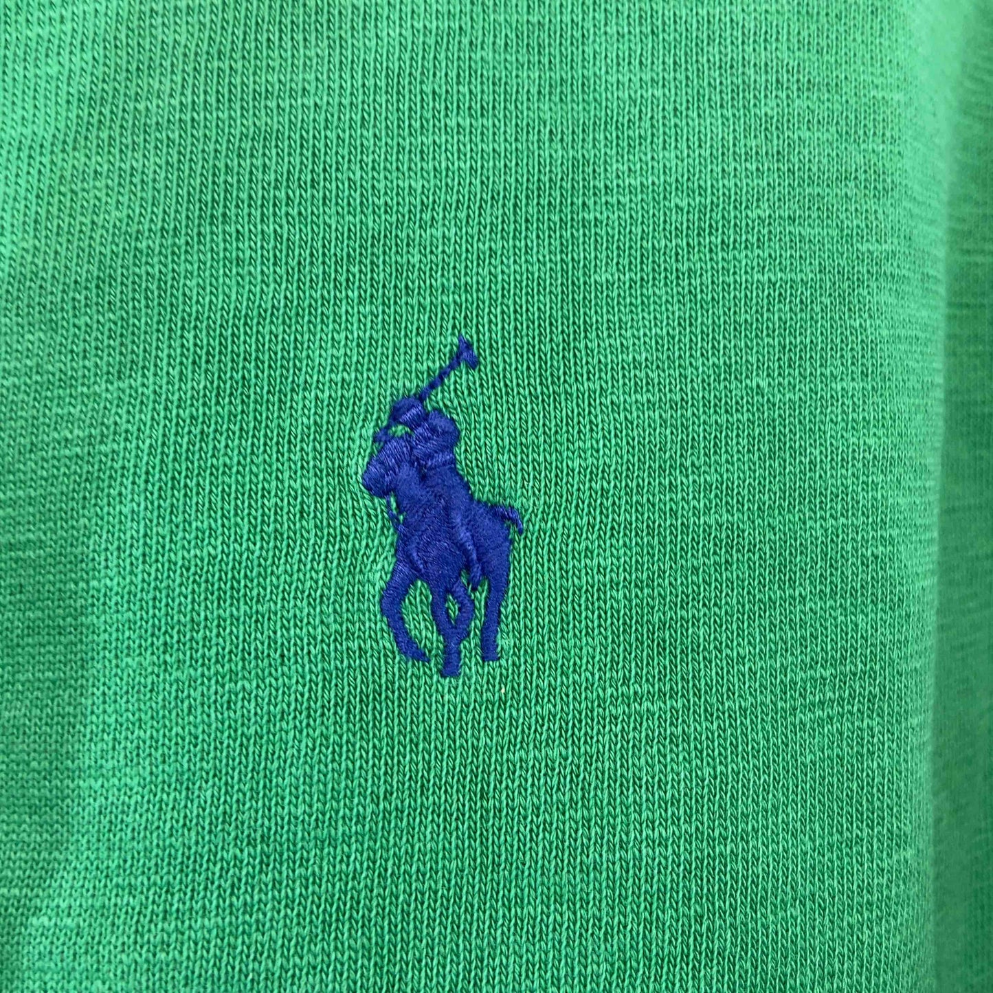 POLO メンズ ポロラルフローレン パーカー　ロゴ刺繍　　裏起毛　グリーン