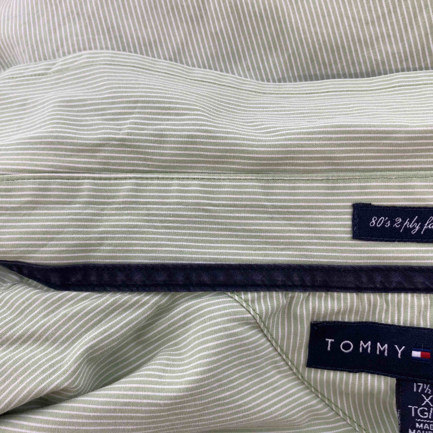 TOMMY HILFIGER メンズ トミーヒルフィガー シャツ ストライプ　ボタンダウン