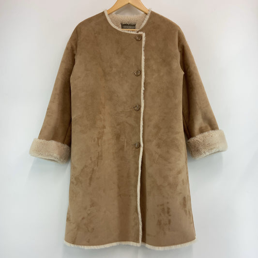 A DAY IN THE LIFE UNITED ARROWS レディース ユナイテッドアローズ　ノーカラーボアコート/ファー